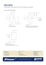 SGD 28-M, PanelPilot Compatible Smart Graphics Display - 5
