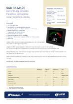 SGD 35-M420, Current Loop Indicator PanelPilot Compatible Smart Graphics Display