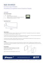 SGD 35-M420, Current Loop Indicator PanelPilot Compatible Smart Graphics Display - 2