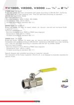 Brass Ball Valves Full Flow For Gas And Water - 2