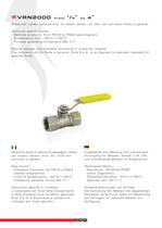 Brass Ball Valves With Reduced Port For Water - 2