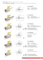 Ga-S-top Series of Gas Ball Cocks 3/8" - 1/2" - 5