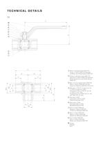 Three Way Brass Ball Valves For Water - 3