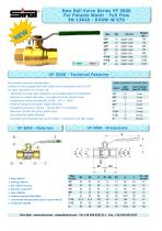 VP3000 Brass Ball Valve for Drinking Water - 1