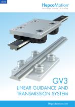 GV3 Linear Guidance and Transmission System