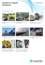 Cavotec’s e-vessels references - 2