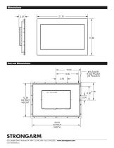 21.5" Widescreen Flat Panel Industrial Displays - 3