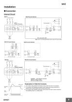 SAO - OMRON - PDF Catalogs | Technical Documentation | Brochure