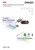 Static Sensors and Ionizers Series Catalog - 1