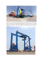 Rubber Tyred Container Gantry Crane-1