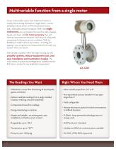 AX2200 and AX2300 Multi-variable Vortex Flow Meters - 2