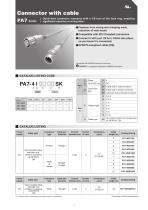 PA7 Series Quick-lock Connector with Cable - 1