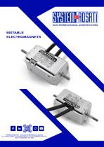 Catalogue bistable electromagnets - 1