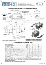 Electromagnets Model CM 25 Open Frame - 1