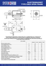 TDS - Electromagnet type CM Open Frame - 1