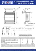 TDS - Electronic control unit type S.FCEG.I/S.FCEG.L - 1