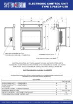 TDS - Electronic control unit type S.FCEGP-USB - 1