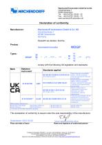 Certifications and conformity-10