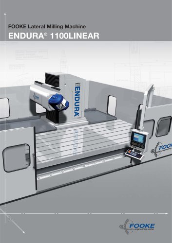 FOOKE Lateral Milling Machine ENDURA® 1100LINEAR