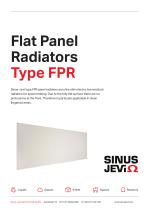 Flat Panel Radiators type FPR-1