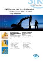 Mobile Automation - Construction machines, crane and lifting equipment-1