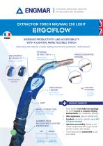 250 Light MIG/MAG fume Extraction torch Data sheet-1