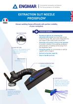 PROXIFLOW Extraction slit nozzle Data sheet-1