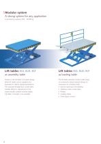 Lift heavy loads with ease Lift tables ELS ELD ELT - 4