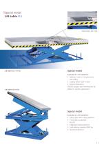 Lift heavy loads with ease Lift tables ELS ELD ELT - 7