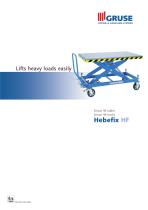 Lifts heavy loads easily Hebefix HF - 1