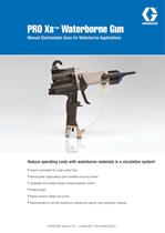 PRO Xs™ Waterborne Gun Manual Electrostatic Guns for Waterborne Applications-1