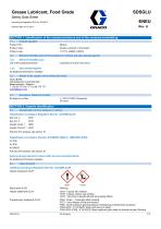 * SDSGLUENEU-A Grease Lubricant, Food Grade-1