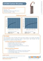 Grade LFC554 - Carbon brushes for turbo generators - 2