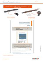 Pantograph Strips for Citadis tramways (Alstom) - 2