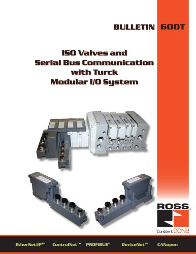 Valves and Serial Bus Communication with Turck Modular I/O System