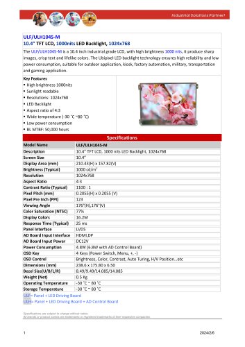 ULF/ULH1045-M