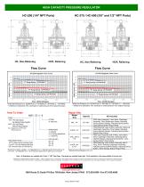 High Capacity Pressure Regulators (Series HC) - 2