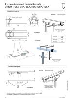 4 - pole insulated conductor rails UNILIFT - ULA - 35A, 50A, 80A, 100A, 120A-16