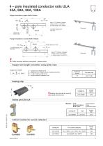 4 - pole insulated conductor rails UNILIFT - ULA - 35A, 50A, 80A, 100A-9