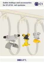 Cable trolleys for C1, C1A rail systems-1