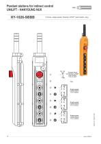 PENDANT CONTROL STATIONS - UNILIFT-HY-NUX-10