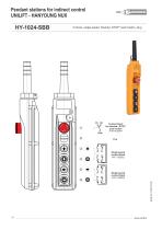 PENDANT CONTROL STATIONS - UNILIFT-HY-NUX-12