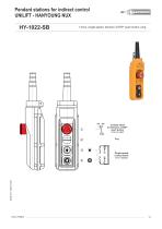 PENDANT CONTROL STATIONS - UNILIFT-HY-NUX-13