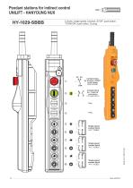 PENDANT CONTROL STATIONS - UNILIFT-HY-NUX-14