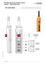 PENDANT CONTROL STATIONS - UNILIFT-HY-NUX-7