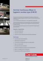 Continuous mixer in hygienic version - 1