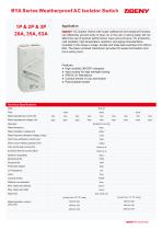 BYA Series AC Isolator AS standard ZJBENY 2020 - 1