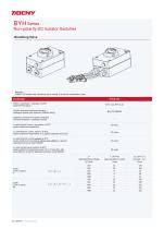 BYH/BYT Series DC Isolator Switches - 2