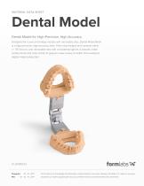 MATERIAL DATA SHEET Dental Model - 1