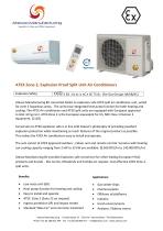 ATEX Zone 2, Split Unit Air Conditioners - 1